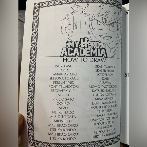 Step by Step Learn How To Draw My Hero Academia 36 Characters 156 Pages - Picture 6 of 8